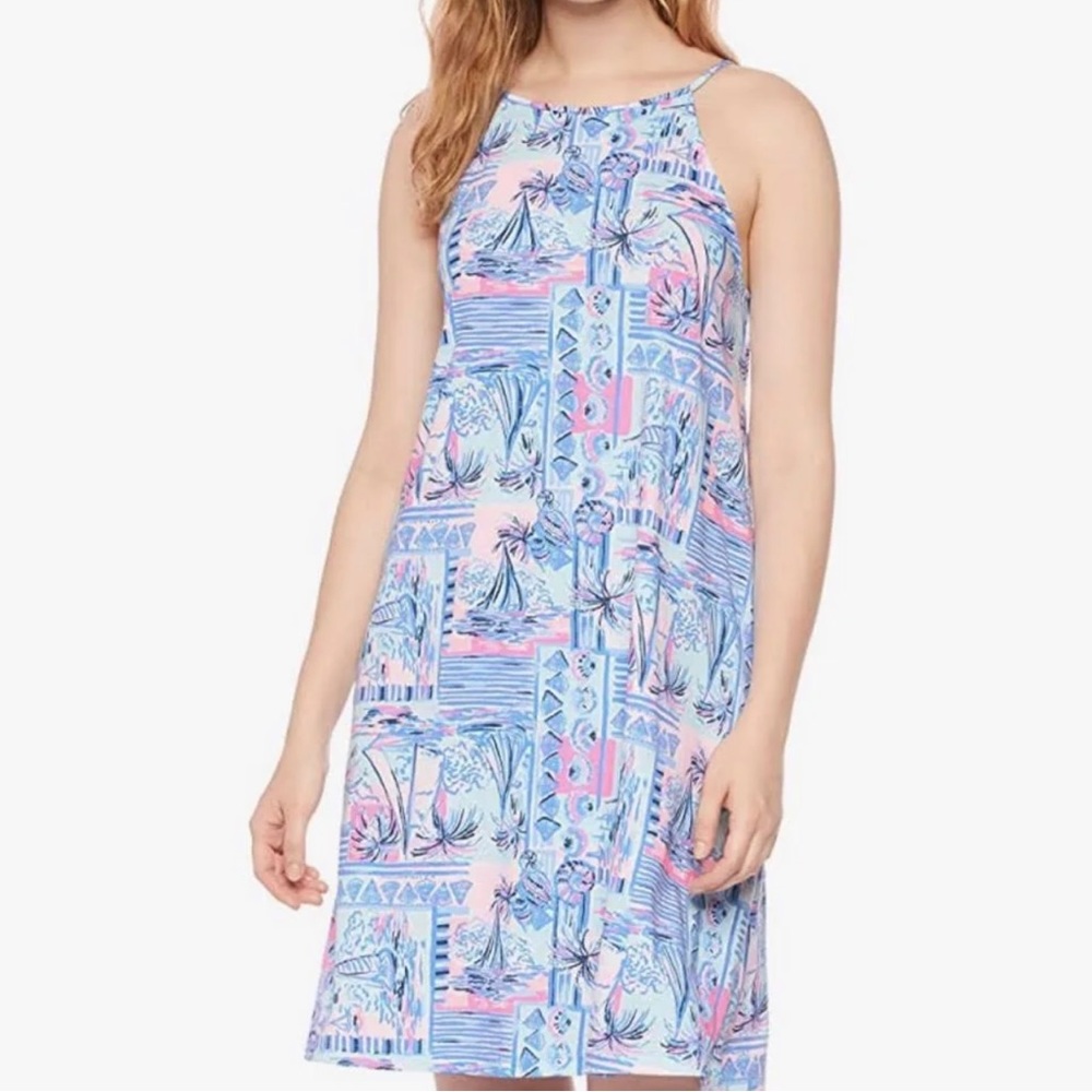 Lilly Pulitzer Margot Dress Whisper Blue